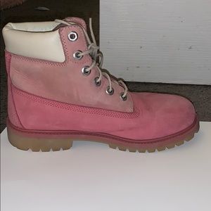 pink timberlands